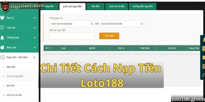 Một Số Lưu Ý Không Thể Bỏ Qua Khi Nạp Tiền Loto188 